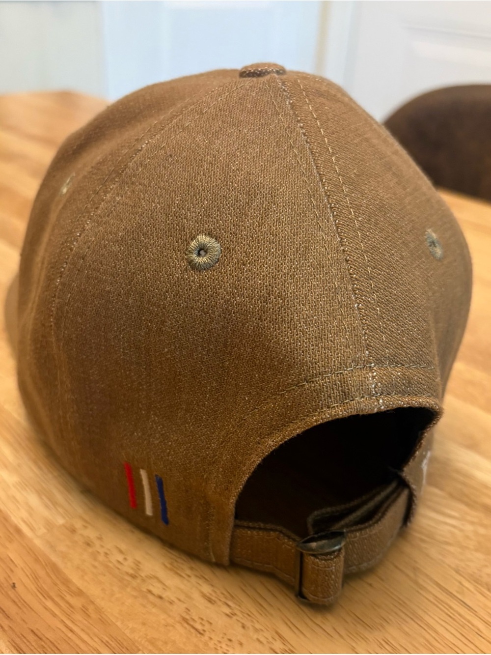 WIESMADE DENIM CAP
14OZ | BROKEN TWILL DENIM WHEAT - Picture 3 of 6